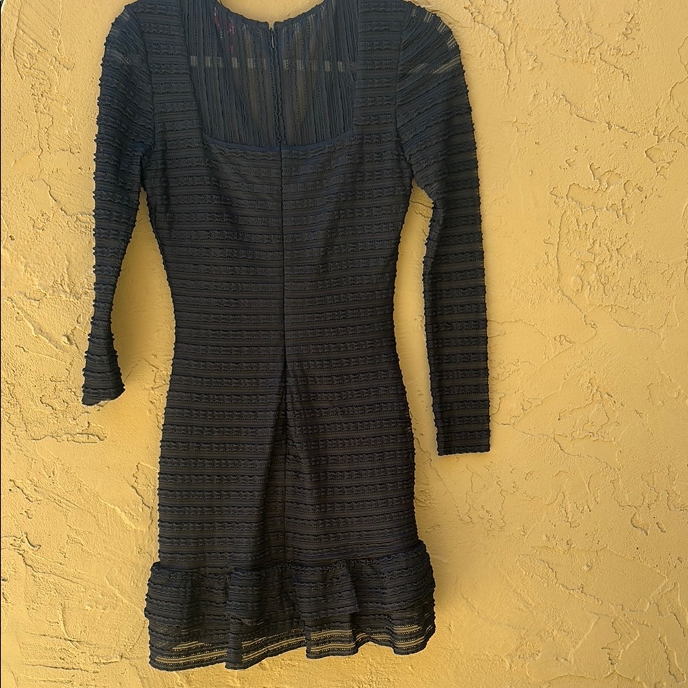 🎉HOST PICK🎉 Parker Black Ruffled V-Neck Dress - Picture 6 of 12
